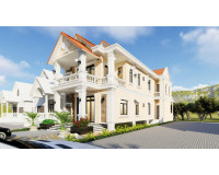 Mẫu nhà 2 tầng 80m2 đẹp với 4 phòng ngủ đầy đủ tiện nghi