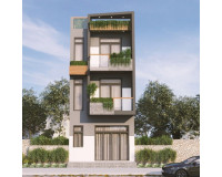 Báo giá chi phí xây nhà 1 trệt 2 lầu Đảo Phú Quý, Bình Thuận