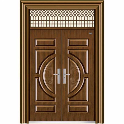 Top các mẫu cửa sắt 2 cánh giả gỗ tạo nên sự sang trọng