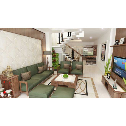 Thiết kế nội thất nhà ống 100m2 tiện nghi hiện đại