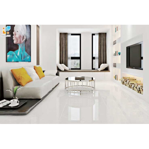 Mẫu gạch lát nền màu trắng giúp không gian trở nên sang trọng