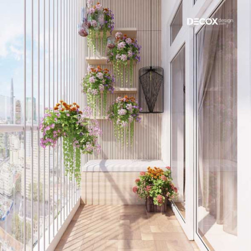 Mẫu gạch lát ban công chung cư mẫu mã, kiểu dáng linh hoạt