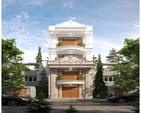 Báo giá chi phí xây dựng nhà 1 trệt 3 lầu tại Bắc Bình, Bình Thuận