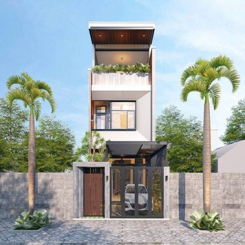 Thiết kế mẫu nhà 3 tầng diện tích 4x20m2 sang trọng và hiện đại