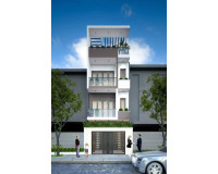 Báo giá chi phí xây nhà 1 trệt 3 lầu tại Hàm Thuận Nam - Bình Thuận