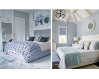 Mẫu nội thất phòng ngủ màu xanh đẹp mắt nhất hiện nay