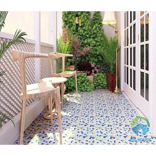 Mẫu gạch lát nền ban công đẹp ấn tượng từ cái nhìn đầu tiên