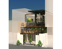 Bí quyết thiết kế quán café mặt tiền 5m nhỏ nhưng sang