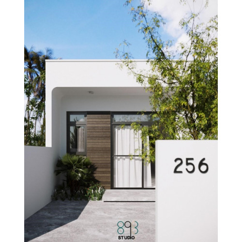 Xây nhà đẹp 2024 | Mẫu nhà ống 1 tầng diện tích 120m2