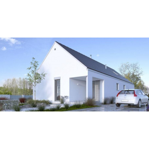 Mẫu nhà ống 1 tầng mặt tiền 7m kèm bản vẽ tham khảo