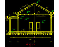 Tổng hợp 20 bản vẽ CAD nhà cấp 4 đẹp nhất (Download Free)