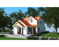 Mẫu nhà cấp 4 mái tôn giá rẻ chi phí xây dựng 200 triệu đồng