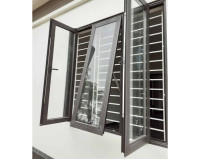 Mang lại không gian an toàn với cửa nhôm kính khung sắt