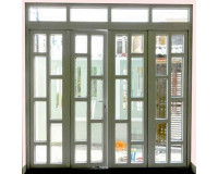 Chiêm ngưỡng mẫu cửa sắt kính 4 cánh đẹp cuốn hút