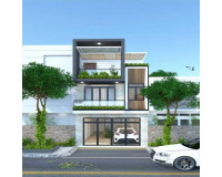 Những mẫu nhà phố 3 tầng mặt tiền 5m sang chảnh - hiện đại