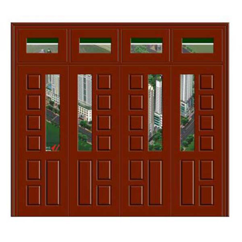 Tham khảo đơn giá và mẫu cửa sắt giả gỗ đẹp hiện nay