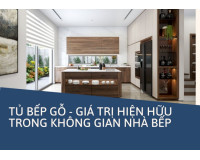 Bảng giá tủ bếp gỗ 2024 giá trị hiện hữu cho không gian bếp