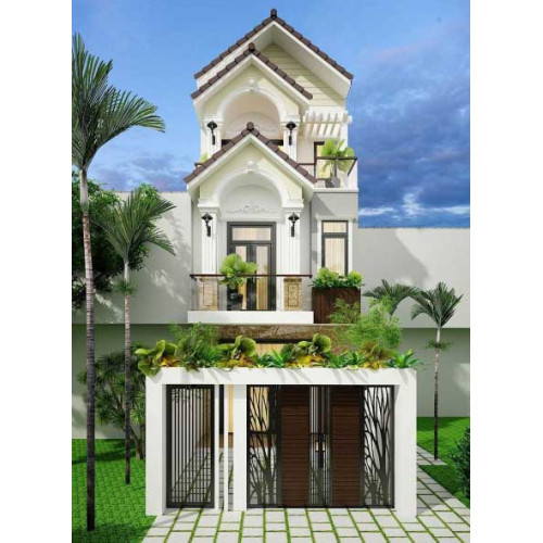 Chi phí xây nhà 1 trệt 2 lầu 5x15m cùng những giải pháp thiết kế