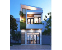 Các mẫu nhà ống đẹp 2 tầng 5x20 đang được săn tìm
