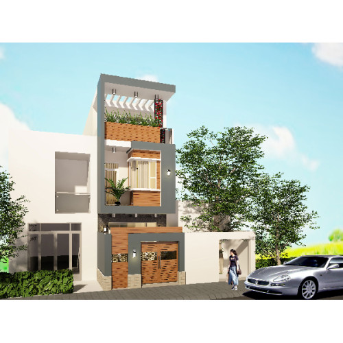 Mẫu nhà 1 trệt 1 lầu 1 tum đẹp từ hiện đại đến tân cổ điển