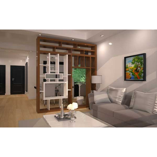 10+ Mẫu phòng khách có vách ngăn đẹp đáng để bạn tham khảo