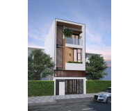 Kinh nghiệm thiết kế nội thất nhà ống 3 tầng 5x13m đẹp cuốn hút