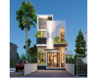 Những mẫu biệt thự 7x15m đẹp mê mẩn lòng người