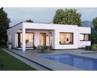 Những mẫu biệt thự mái bằng đẹp 2024 đa phong cách