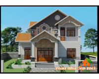 Mẫu biệt thự vườn 2 tầng diện tích 12x11.5m phong cách Tân Cổ Điển