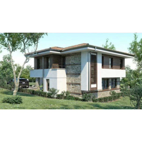 Điểm lại mẫu nhà 2 tầng 3 phòng ngủ đẹp phong cách hiện đại 2024