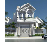 Mẫu nhà phố 2 tầng 100m2 được nhiều người đánh giá cao