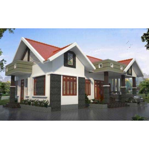 7+ mẫu nhà cấp 4 diện tích 100m2 phong cách cổ điển