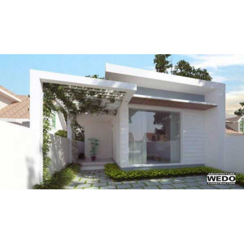 Mẫu thiết kế nhà cấp 4 có 2 phòng ngủ tại Bình Dương