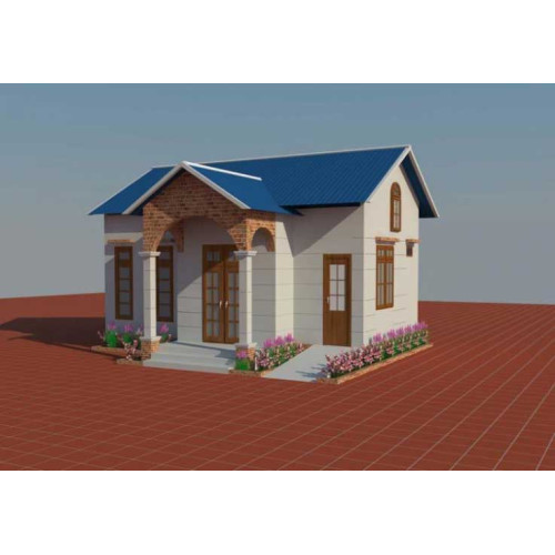 Mẫu nhà cấp 4 đẹp giá rẻ 150 triệu phù hợp với gia đình có thu thập thấp