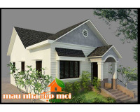 Ấn tượng với mẫu nhà cấp 4 mái thái mặt tiền 7m hợp phong thủy