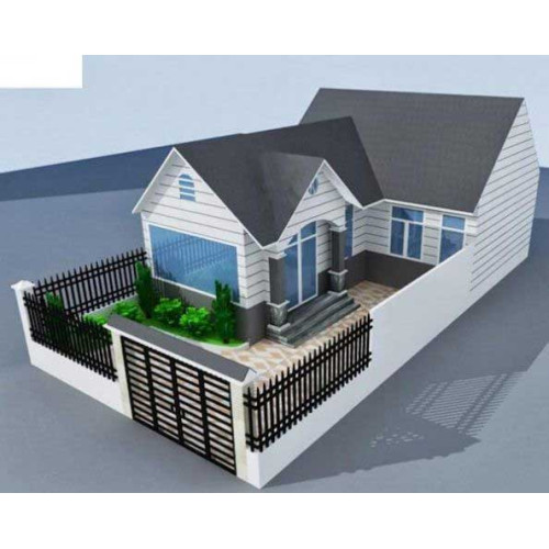 Mẫu nhà cấp 4 mái thái giá 300 triệu chi phí xây dựng thấp