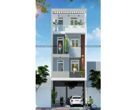 Mẫu nhà phố 4 tầng diện tích 5×16 với nhiều phương án