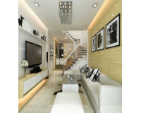 10 mẫu phòng khách cho nhà ống được ưa chuộng hiện nay