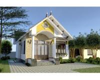 Mẫu nhà cấp 4 7x18 phương án thiết kế được quan tâm nhất