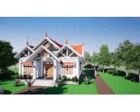 Toàn cảnh mẫu nhà cấp 4 8x20m hiện đại hút mắt người xem