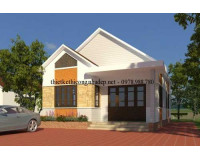 Mẫu nhà cấp 4 mái thái 8x12m xây dựng chỉ với 500 triệu