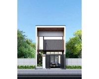 Những mẫu nhà phố 2 phòng ngủ phù hợp cho gia đình trẻ