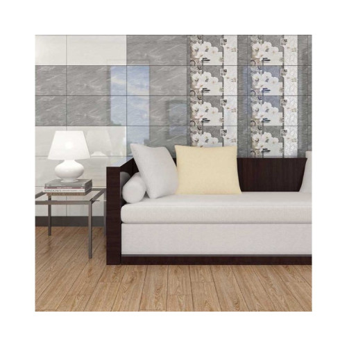 Cách phối màu gạch ốp tường phòng khách cực đẹp