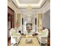 Mê mẩn với những mẫu phòng khách bán cổ điển đẹp nhất 2024