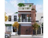 15 mẫu nhà 2 tầng 3 phòng ngủ 5x16m2 hot nhất trong năm