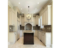 Mê mẩn với 15 mẫu tủ bếp gỗ tân cổ điển đẹp năm 2024