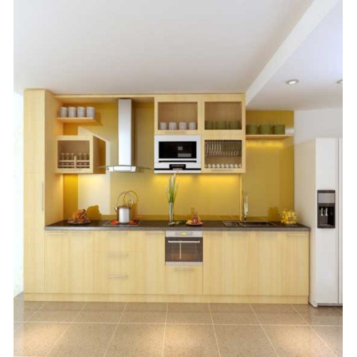 Tuyển chọn 10 mẫu tủ bếp gỗ tự nhiên đẹp bền chắc và hiện đại