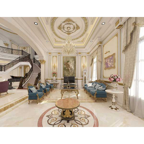 50 mẫu trần thạch cao cổ điển đẹp cho không gian sang trọng 2024