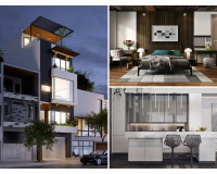 Xây nhà 4 tầng 30m2 hết bao tiền?