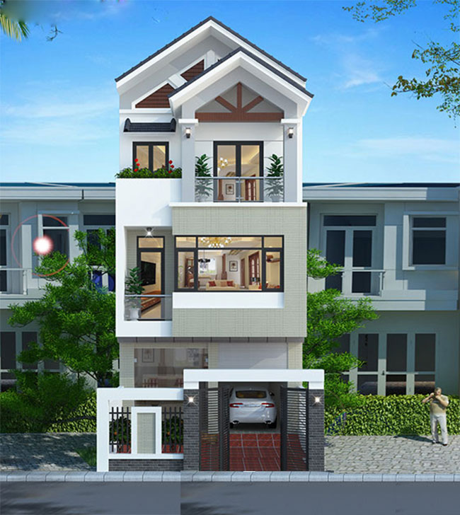 Đôi nét về thiết kế nhà 3 tầng tại Vĩnh Phục